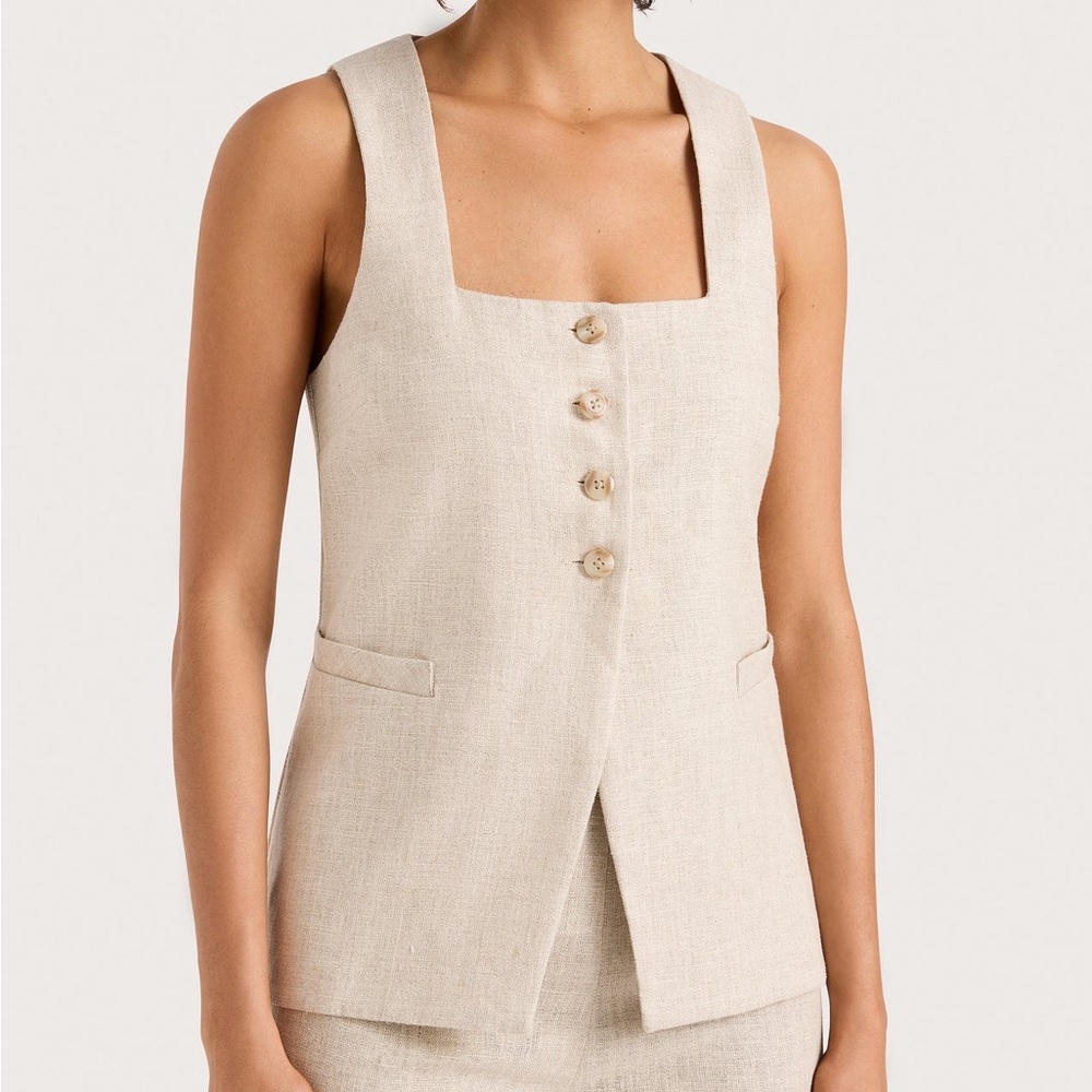 Jackie Vest Natural Faithfull The Brand